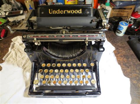 underwood model 4 typewriter parts